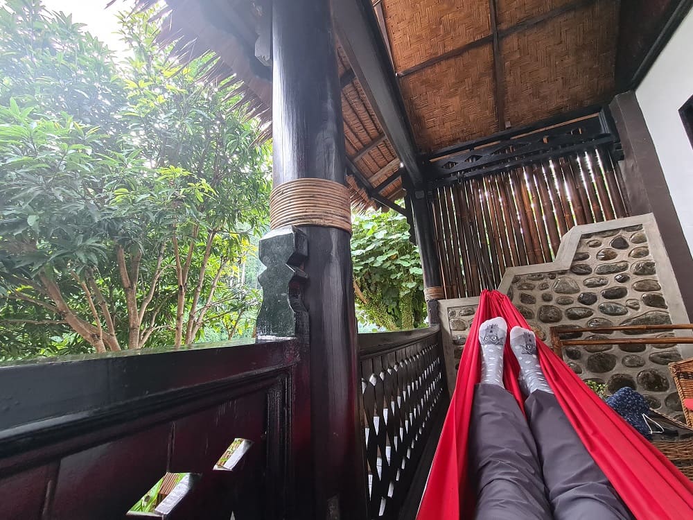 Sumatra_Bukit Lawang_Hängematte