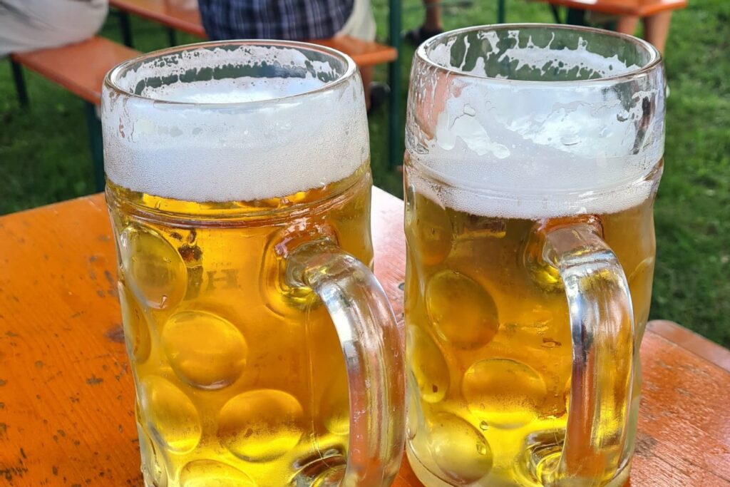 Chiemsee Bernau Maß Bier