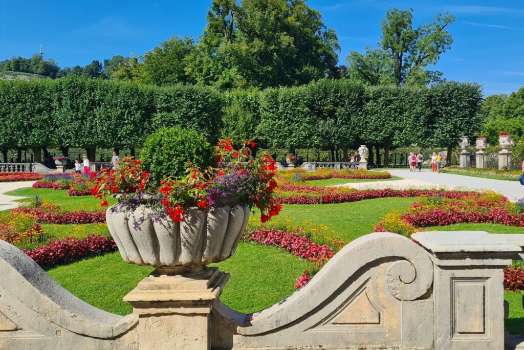 Österreich Salzburg Mirabellgarten